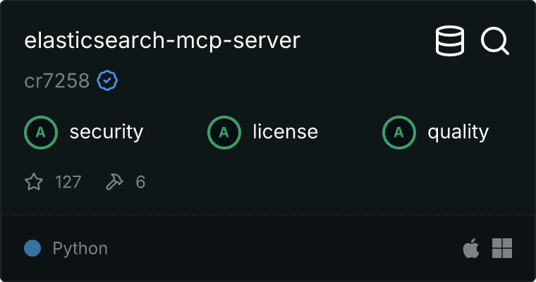 Elasticsearch MCP Server