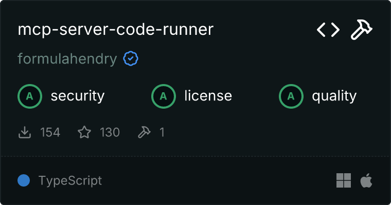 mcp-server-code-runner MCP server