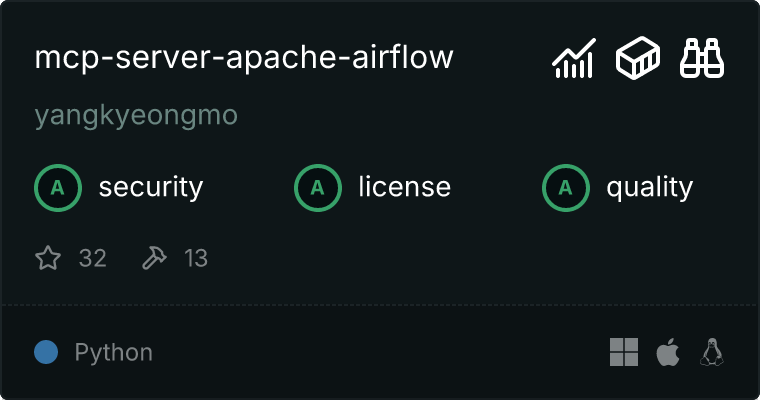 Server for Apache Airflow MCP server