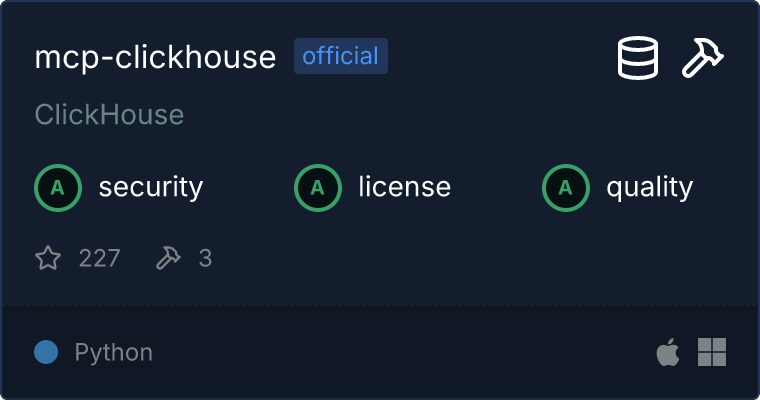 mcp-clickhouse MCP server